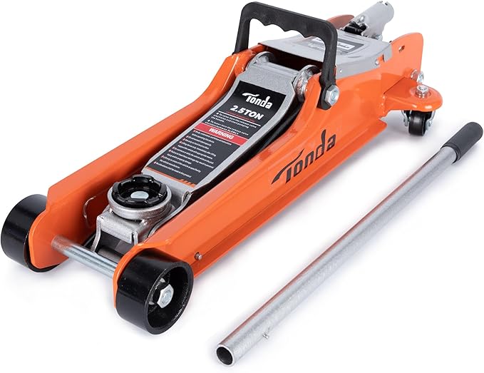 TONDA Low Profile Car Jack, 2.5 Ton Hydraulic Trolley Floor Jack