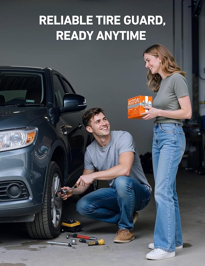 AstroAI Tire Inflator Portable Air Compressor Tire Air Pump