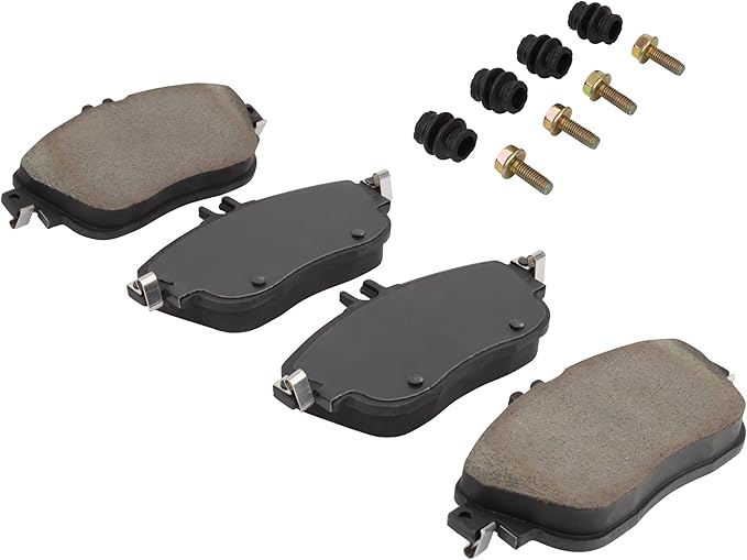 Premium Semi-Metallic Front Brake Pads Compatible