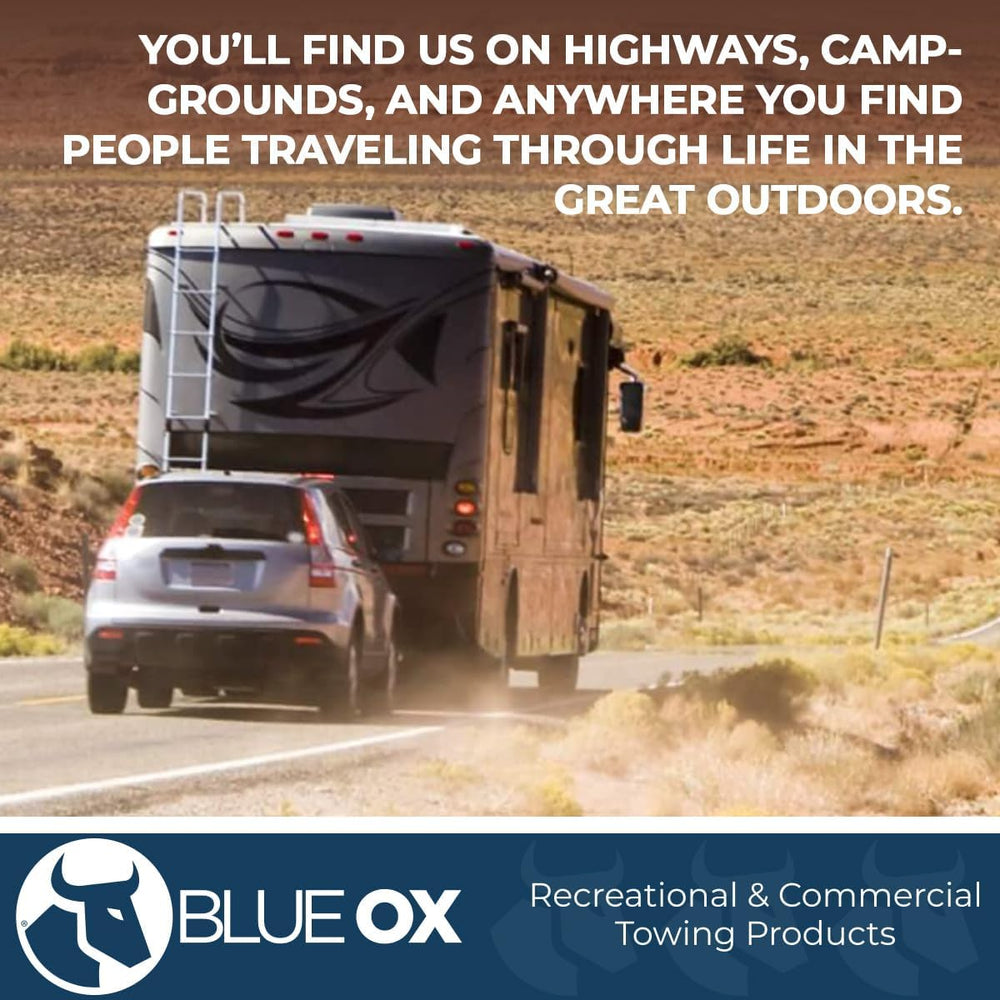 Blue Ox BX88132 Hi Low 10" Drop Receiver , Black