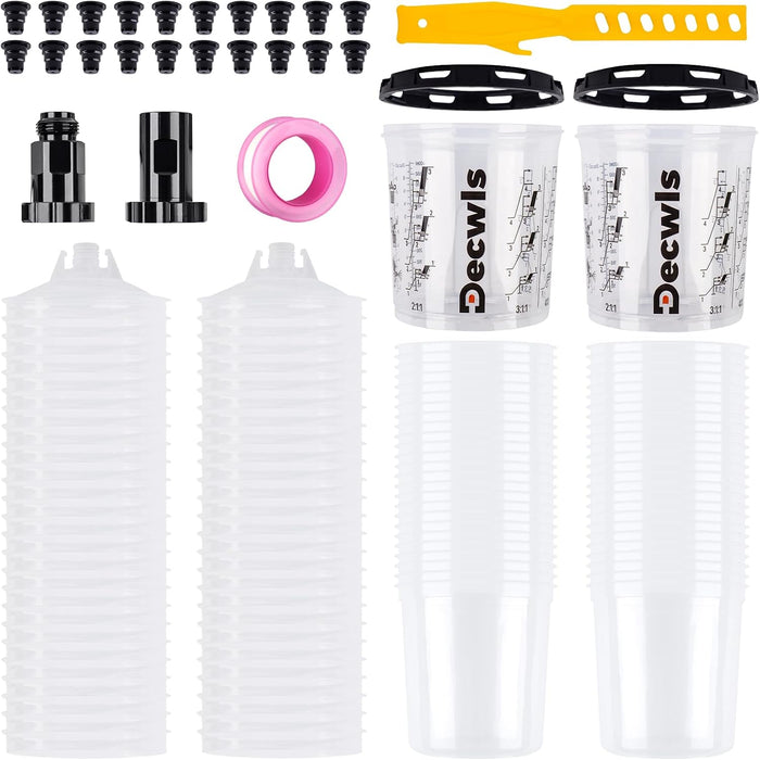 Disposable Paint Cup System 20 Ounce Kit