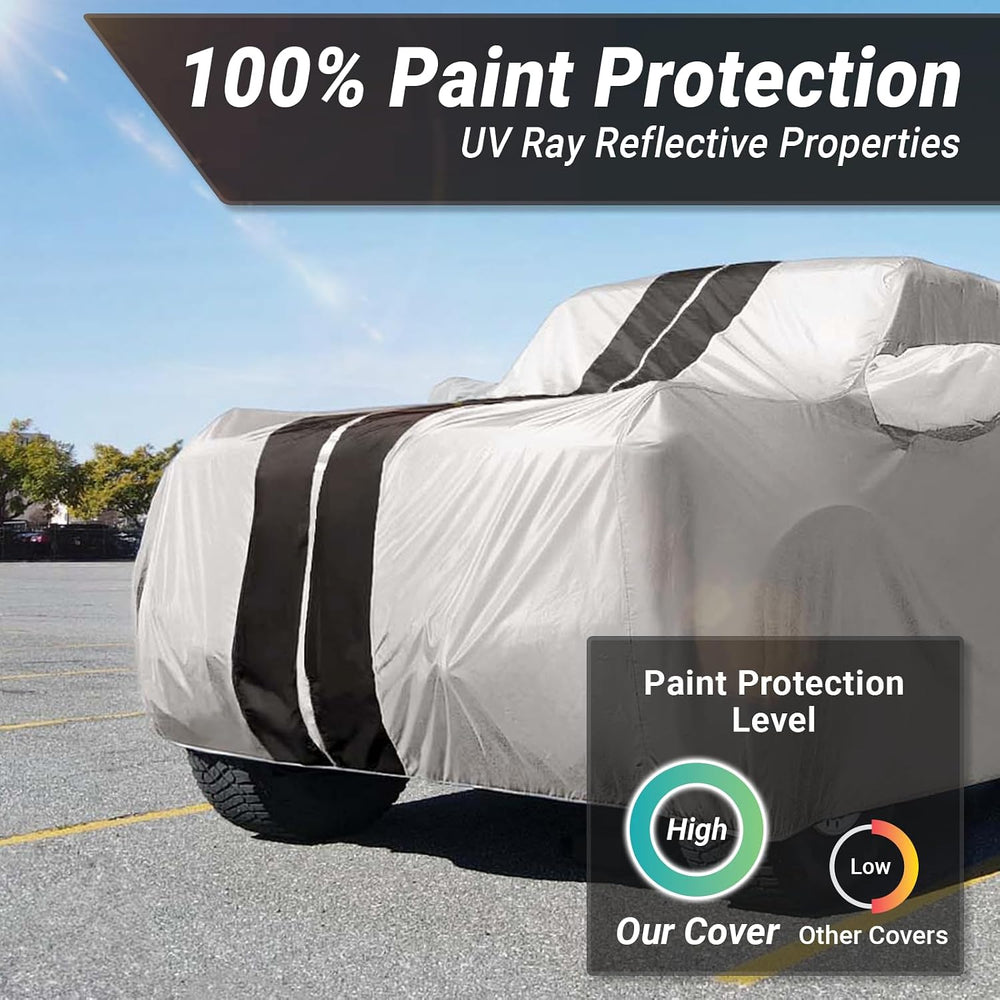 iCarCover Car Cover Waterproof All Weather for 1946-60 Chevy Sedan Delivery