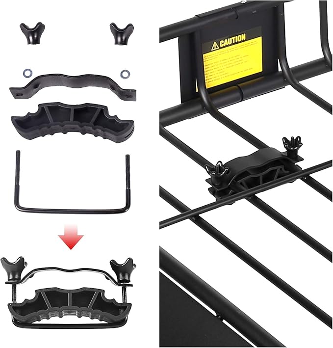 XCAR Roof Rack Basket Rooftop Cargo Carrier