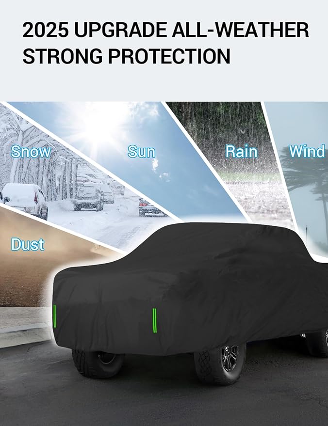 Proadsy Upgrade Car Cover for 2021-2024 2025 Ford Maverick, Waterproof All