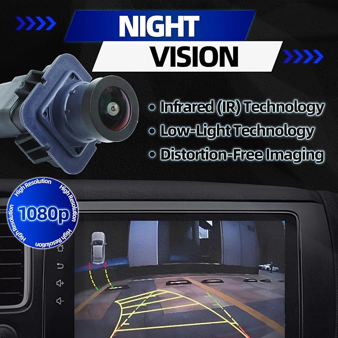 MITZONE Rear View Backup Camera Compatible