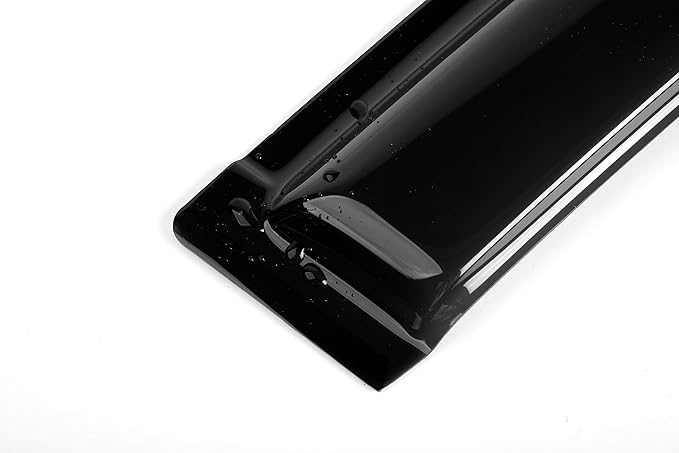 94459 Side Window Wind Deflector, Dark Smoke Window Visor fit
