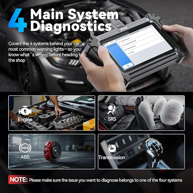 XTOOL D5S OBD2 Scanner