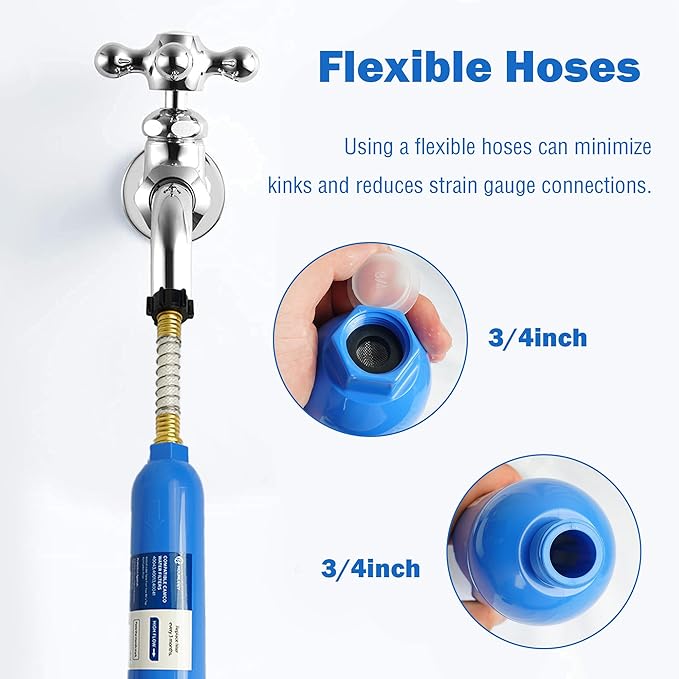 Hourleey 4 Pack RV Inline Water Filter