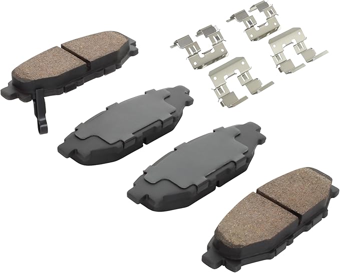 Premium Ceramic Rear Brake Pads Compatible