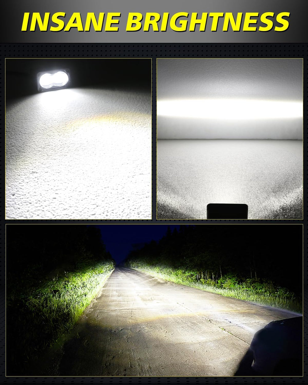 SAE LED Fog Lights 3 Inch 40W CREE LED DOT Approved Fog Lights