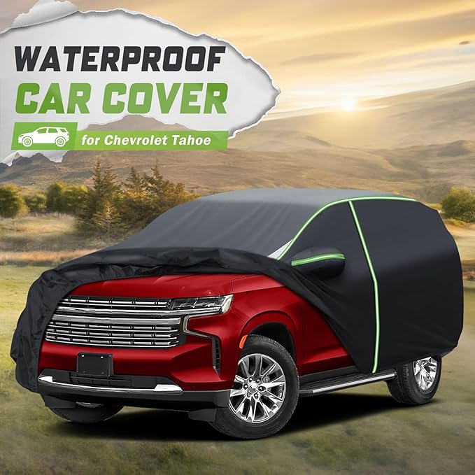 Mixsuper Liner Car Cover for Chevrolet Chevy Tahoe 2007-2026, 7 Layers