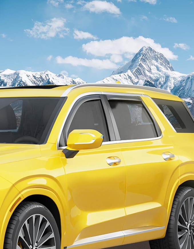 in-Channel Window Rain Guards Fit