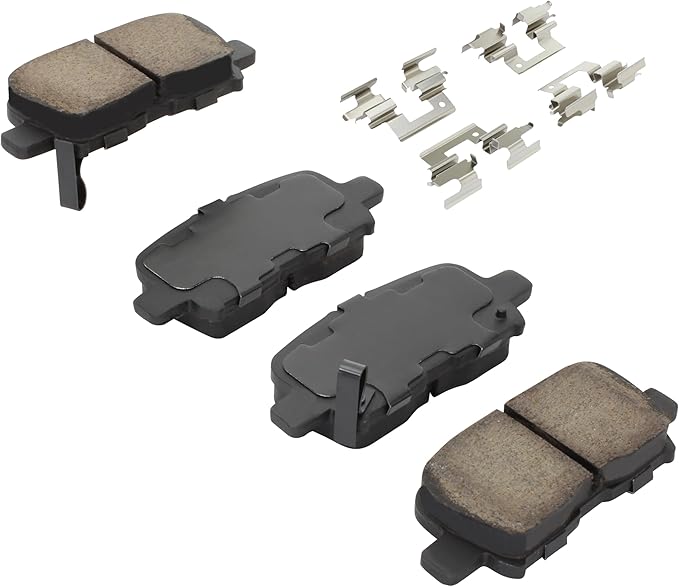 Premium Ceramic Rear Brake Pads Compatible