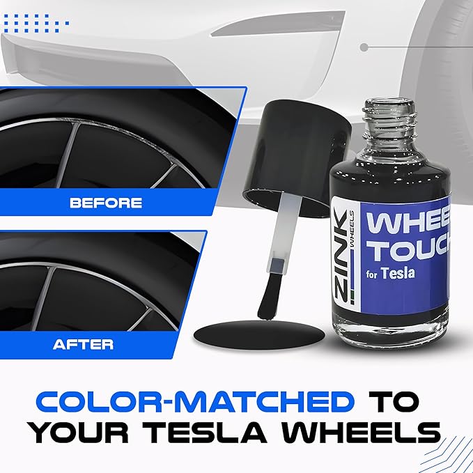 Premium Tesla Wheel Curb Rash Repair Kit