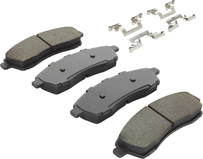 Premium Ceramic Rear Brake Pads Compatible