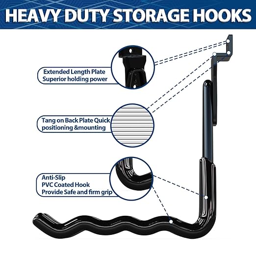 3-H Slatwall Accessories 20 Pack, Single and Double Slatwall Hooks & Hangers