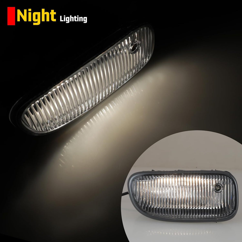 Fog Lights Assembly for JEEP Grand Cherokee 1999-2003 with Bulbs H12 12V53W
