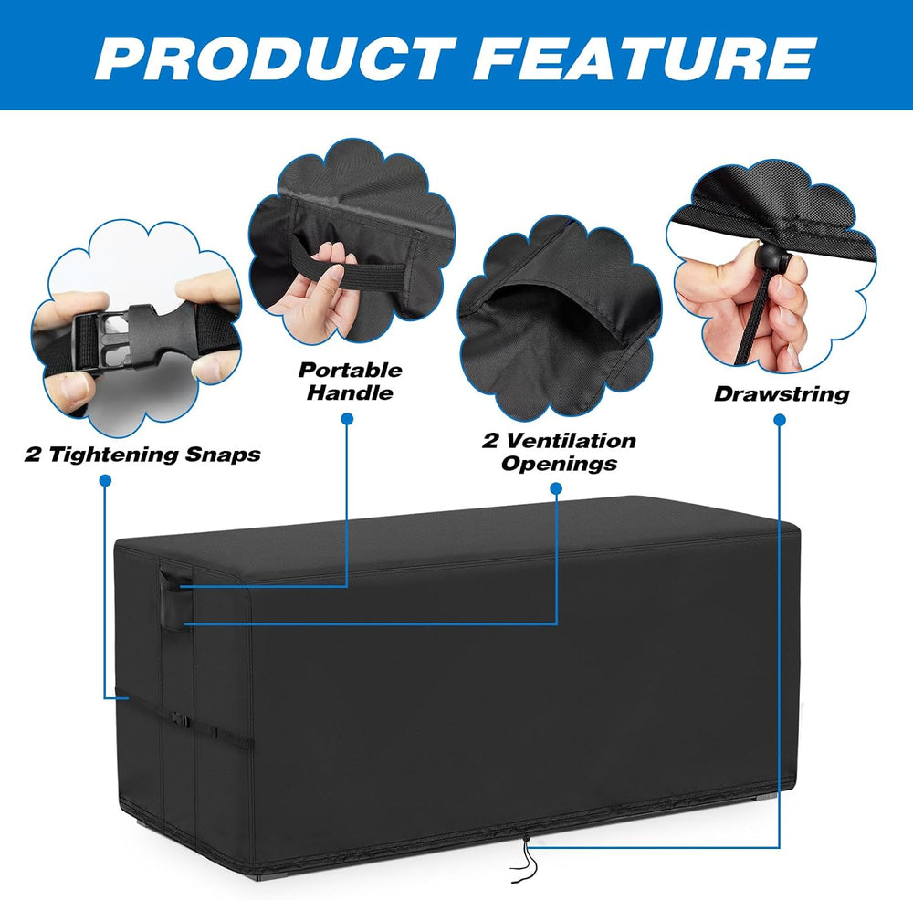 Kingling Deck Box Covers 70 Inch for 260 Gallon Deck Box
