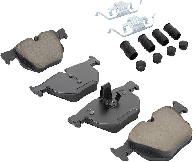 Premium Ceramic Rear Brake Pads Compatible