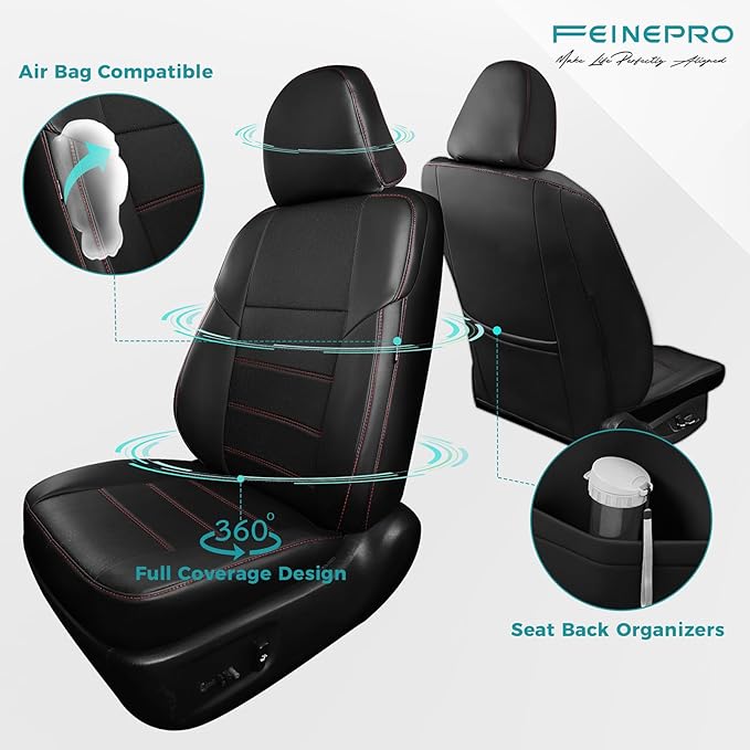for Toyota Camry Seat Covers SE XSE SE Sport 2012 2013 2014 2015 2016 2017