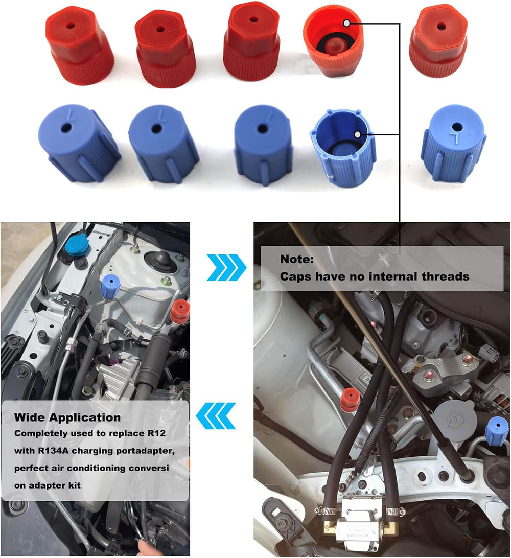Car A/C Repair Kit, 270PCS Rubber O-Ring Seal Kit + 40PCS Car Air Conditioner...