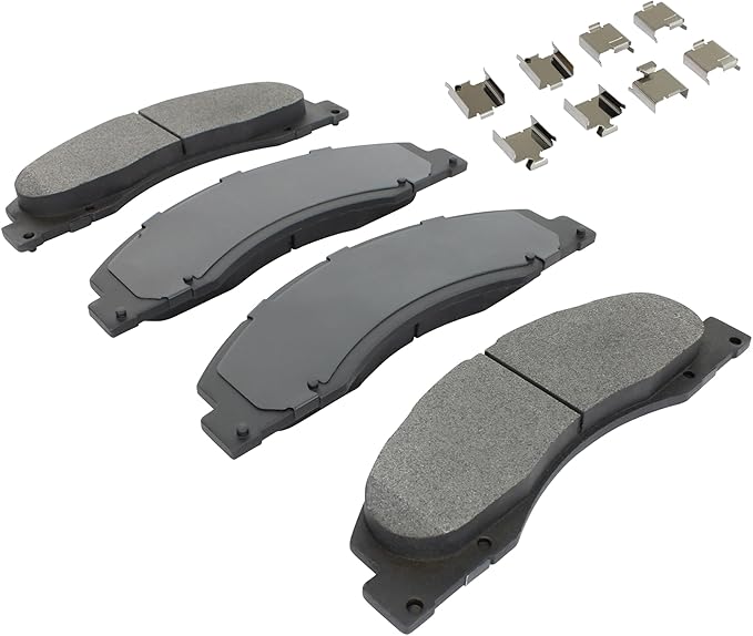Premium Semi-Metallic Front Brake Pads Compatible