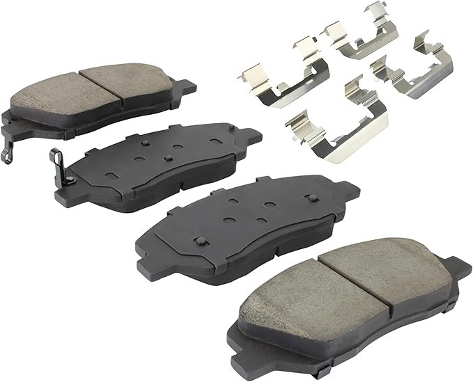 Premium Ceramic Front Brake Pads Compatible