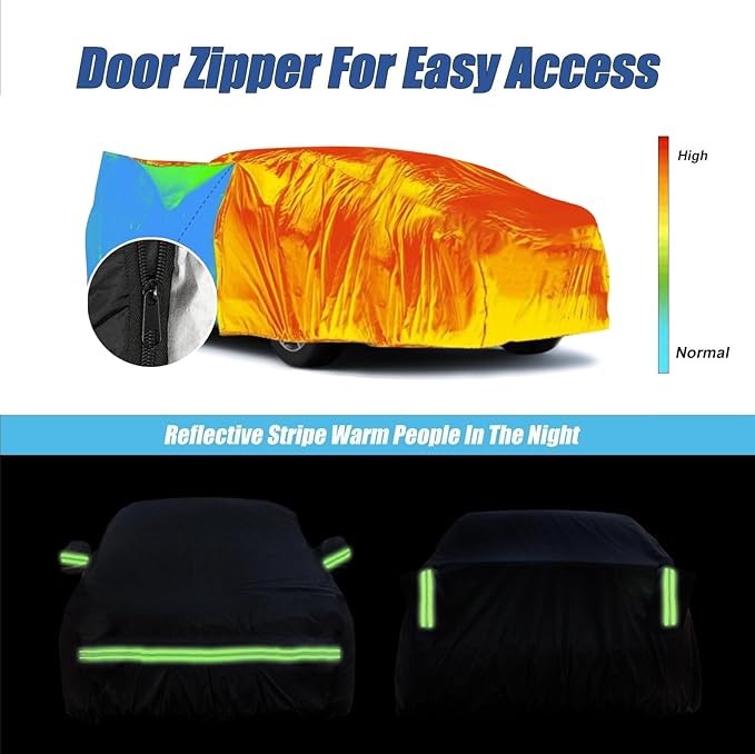 Waterproof Car Covers for 1994-2023 Mustang GT/Cobra/Shelby/Bullitt/ECOBOOST
