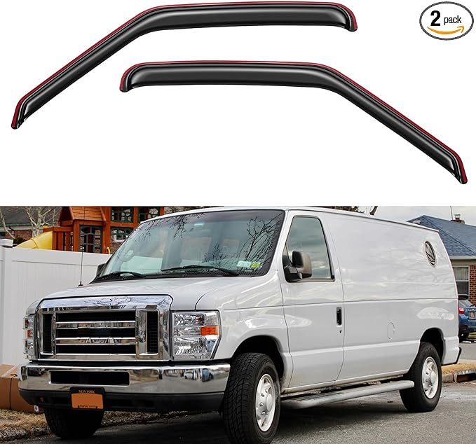 in-Channel Window Visors Rain Guards Shield