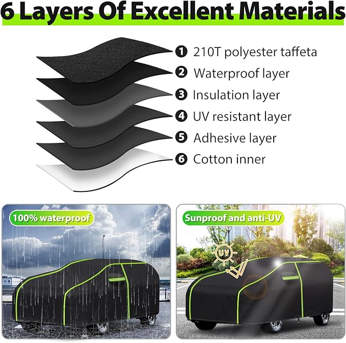 Car Cover for 2002-2024 Mini Cooper/Cooper S/Hardtop 2-Door, PEVA Full Car