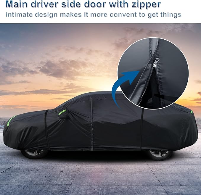 Outdoor Car Cover for Porsche Panamera 2014-2025 Waterproof All Weather Heavy