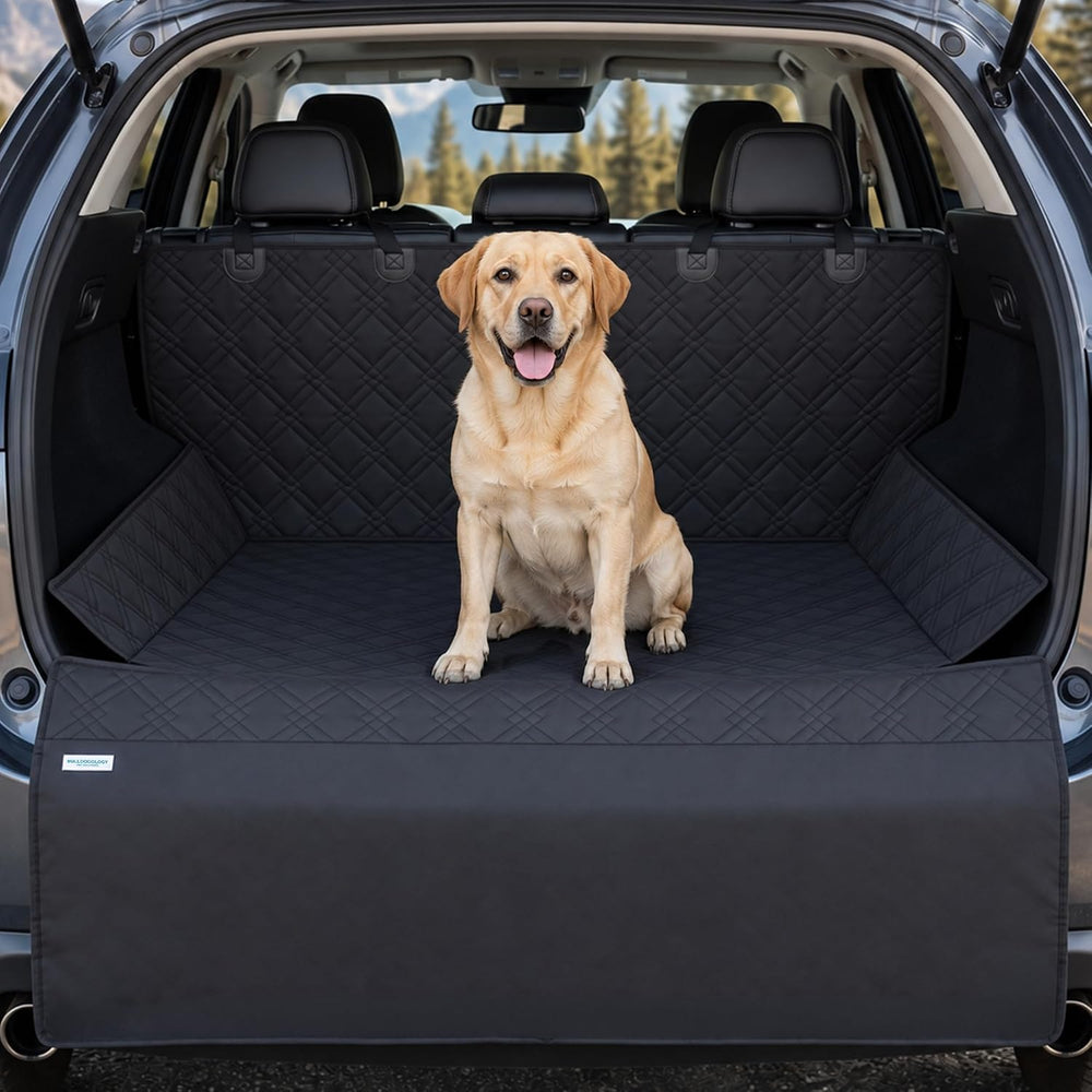 Bulldogology SUV Cargo Liner for Dogs 55"x82" Heavy Duty Pet Trunk ...