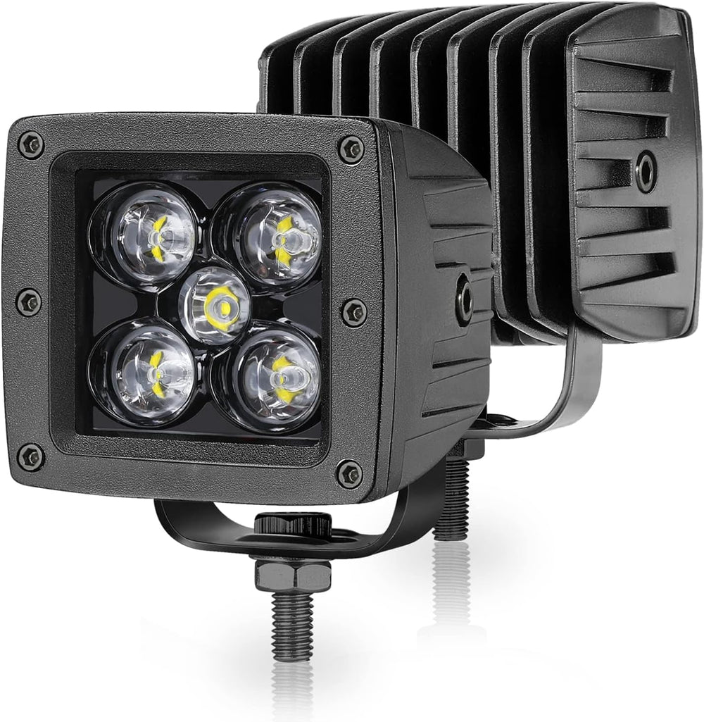 CREE LED Cubes, Niwaker 2Pcs 100W 3 Inch LED Pods Spot LED Work Light Off Roa...