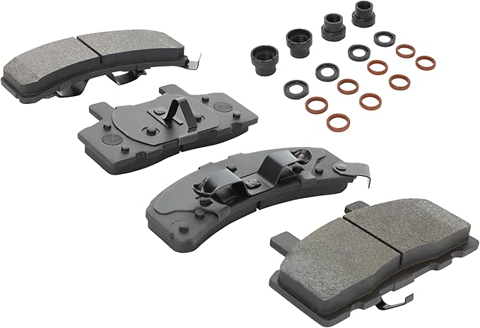 Premium Semi-Metallic Front Brake Pads Compatible
