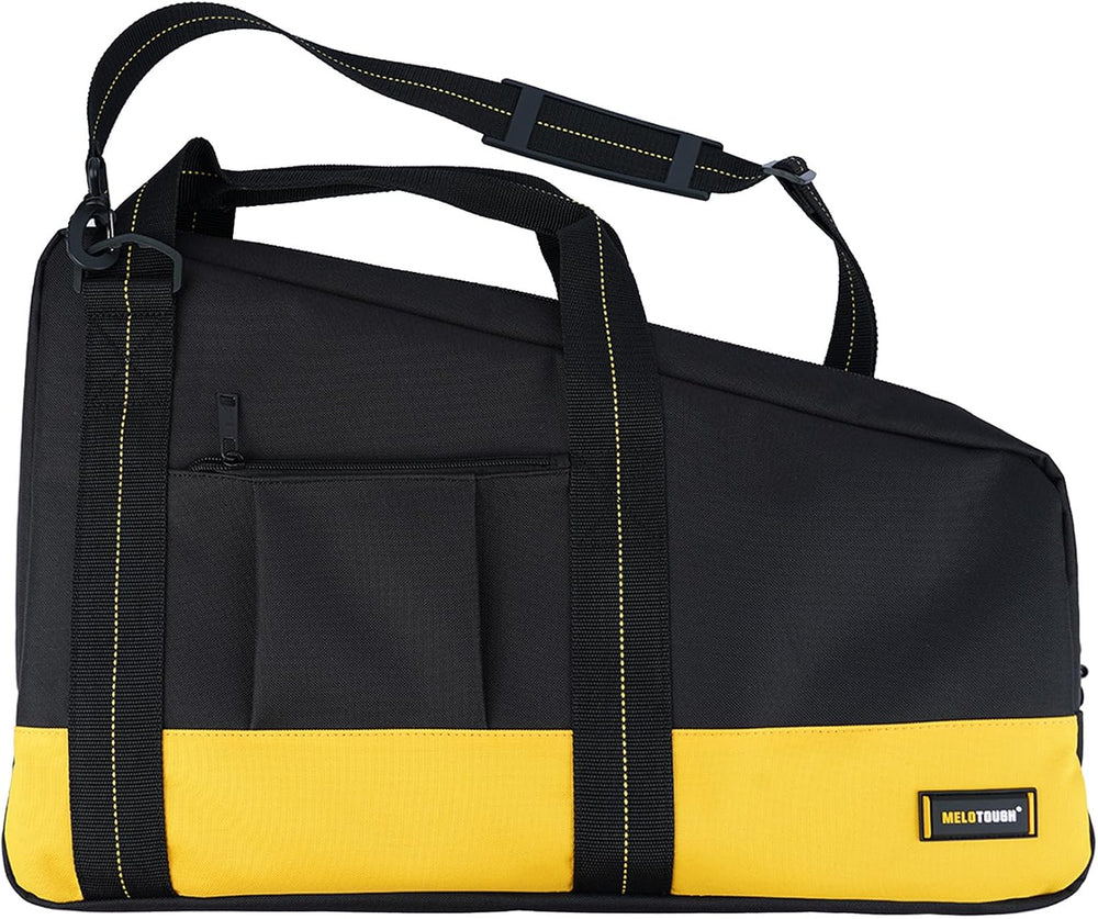 MELOTOUGH Heavy Duty Framing Nail Gun Tool Bag with Extra Storage Pockets Sho...