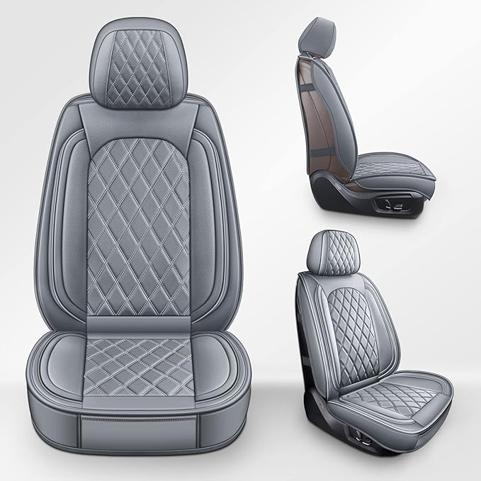 MIROZO Ram Seat Covers, Waterproof Truck Seat Covers Fits