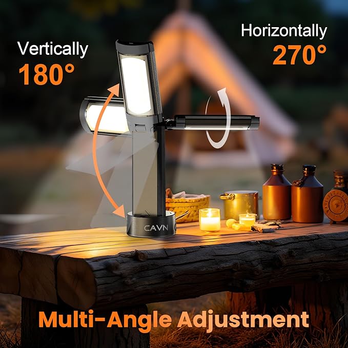 CAVN Rechargeable 10000mAh Camping Lights