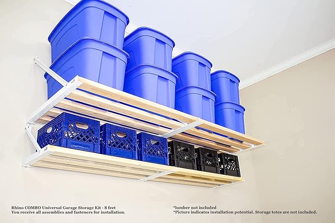 Rhino Combo Universal Garage Storage Kit
