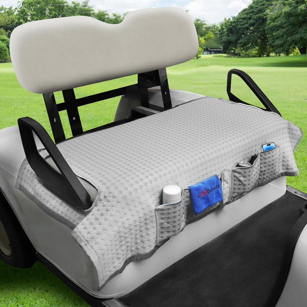 Golf Cart Seat Blanket Cooling Ice Silk Cover for EZGO Club Car Yamaha