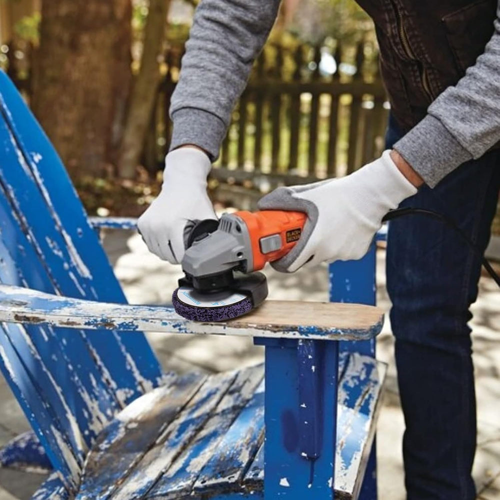 20 Pack Strip Discs Stripping Wheel 4.5 inch for Angle Grinder Clean and Remo...