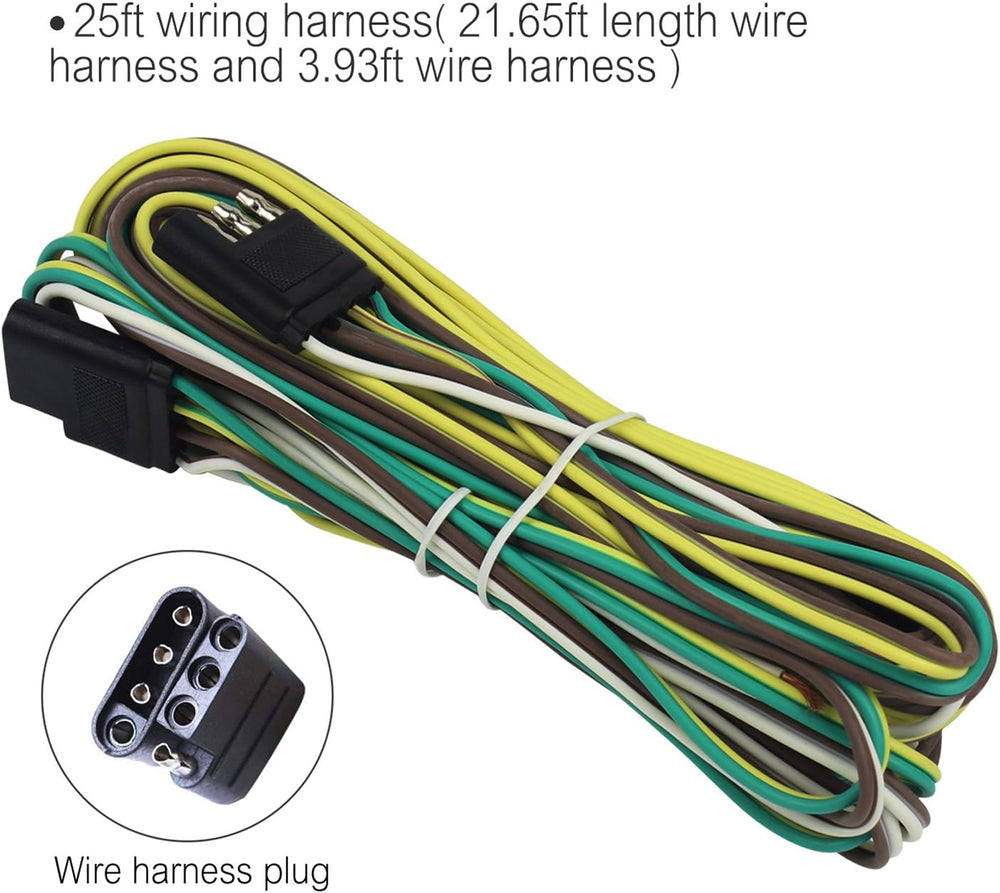 WoneNice Submersible LED Trailer Light Kit