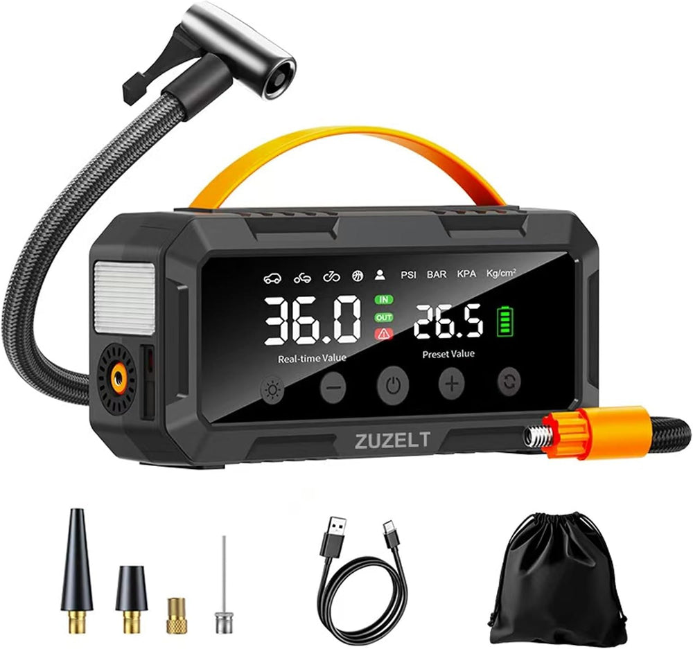 PS-986 Tire Inflator Portable Air Compressor And Cordless Air Pump