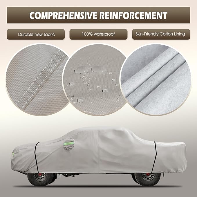 Migaven 6 Layers Car Cover Custom Fit