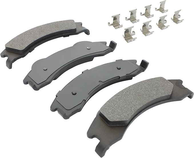 Premium Semi-Metallic Rear Brake Pads Compatible