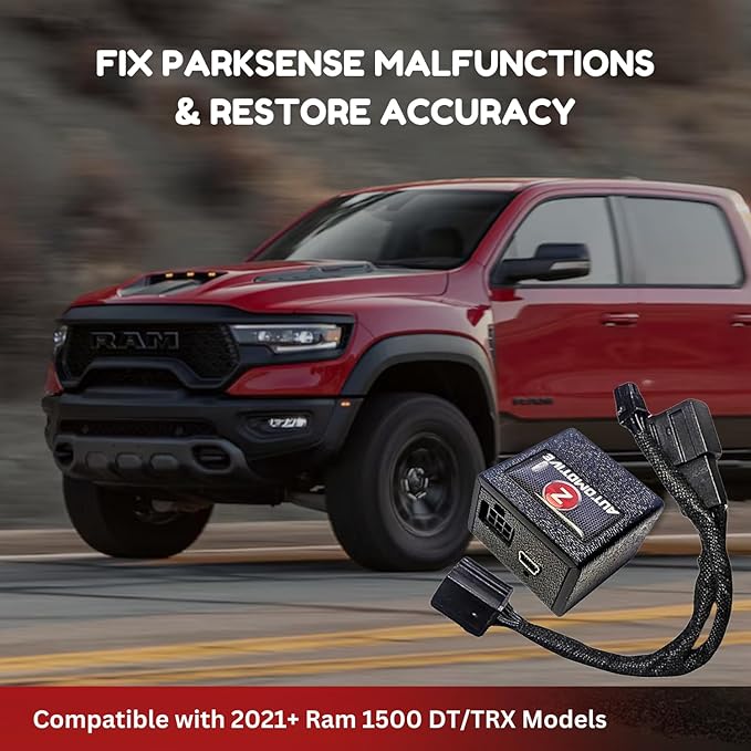 Z Automotive RAM ParkSense Fix for 2021+ Ram 1500 DT/TRX – Restores ParkSense