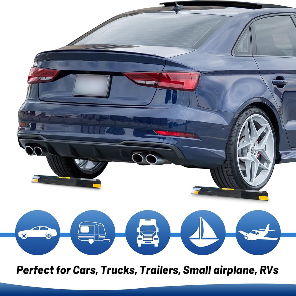 (New Upgrades) 24" 2 Pcs Heavy Duty Parking Aid for Garage Walls, Parkin...