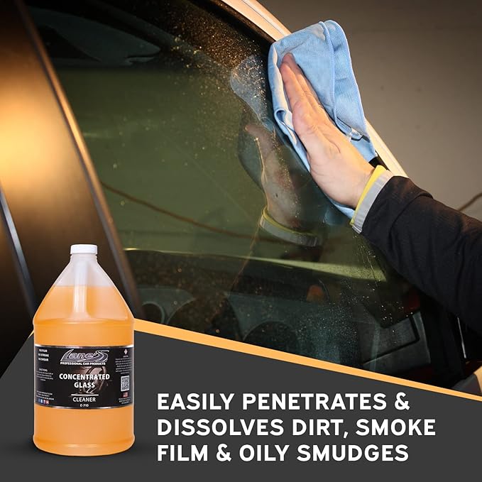 LANE'S Concentrated Auto Glass Cleaner- Window Cleaner, Windshield Cleaner-
