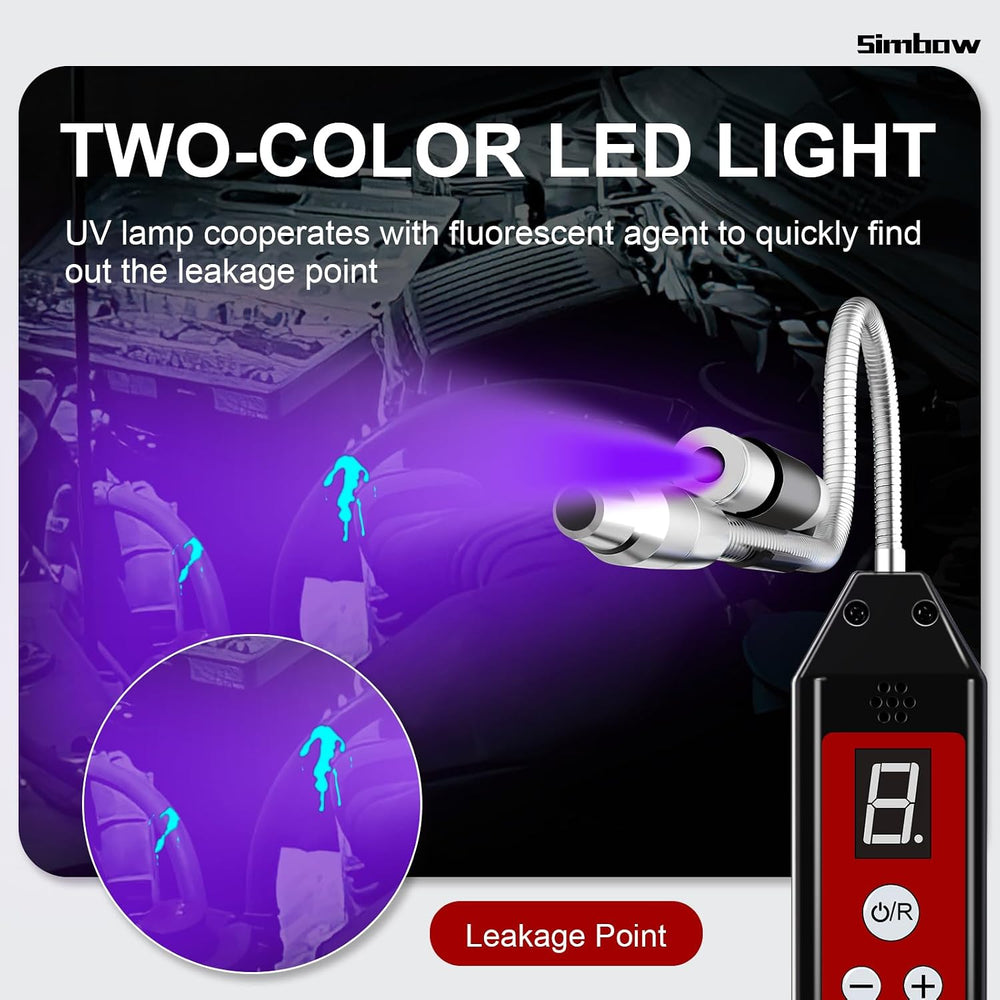 WJL-6000PRO HVAC Refrigerant Leak Detector with 0.14 oz/yr Sensitivity