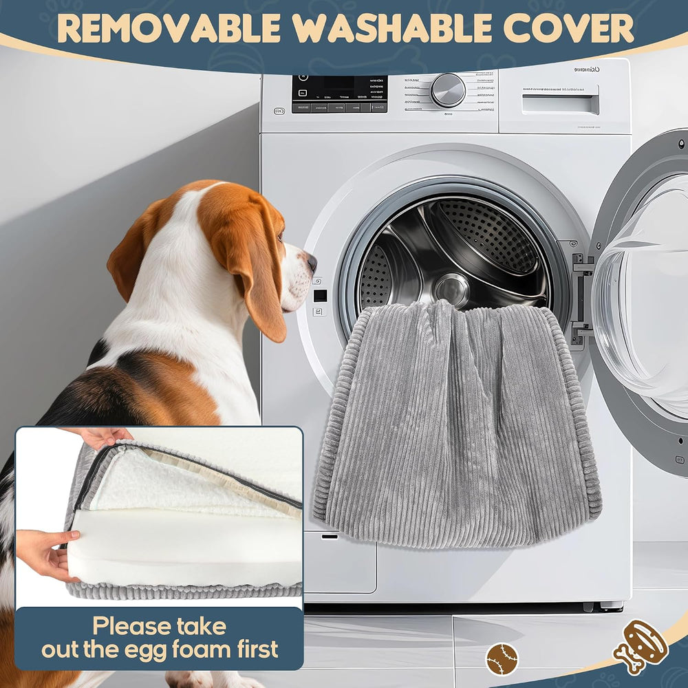Dog Car Bed, Non-Slip Backseat Extender Pet Mat 50"x24.6"x2"