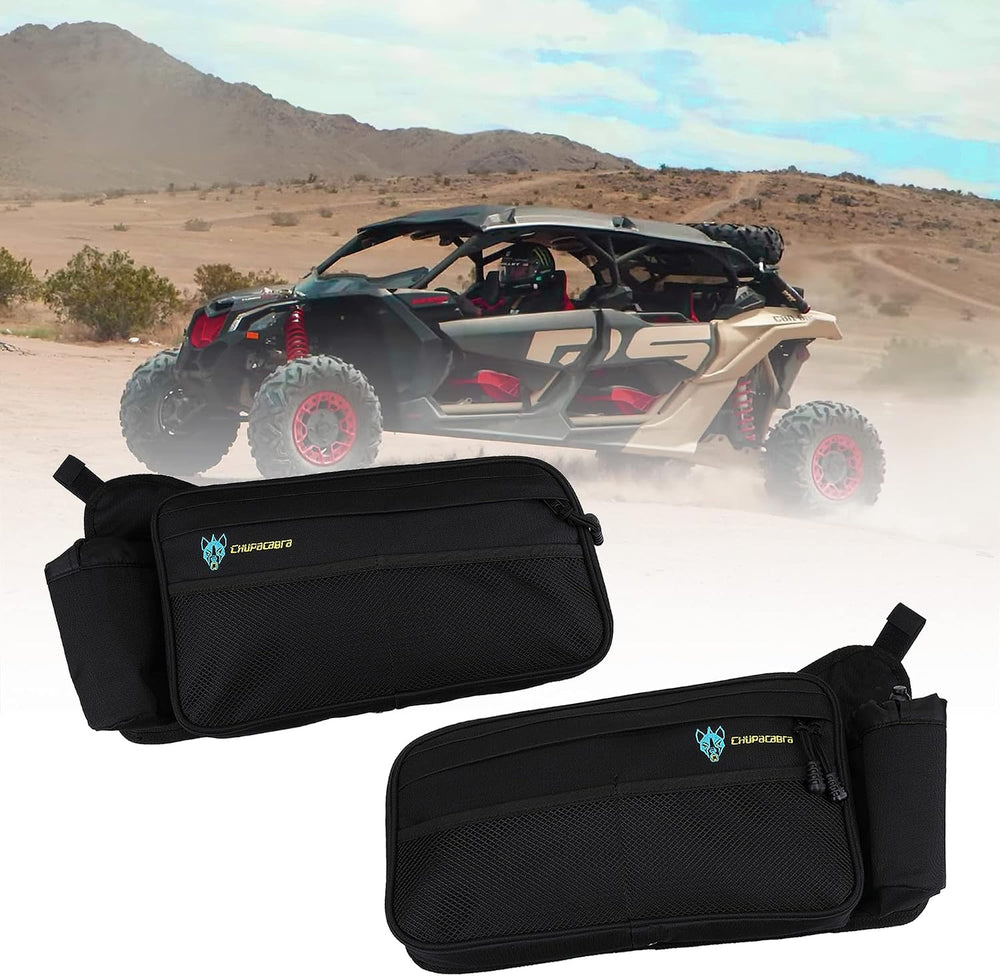 Chupacabra Offroad Can-Am X3 Rear Door Bags - Heavy Duty Water Resistant for ...